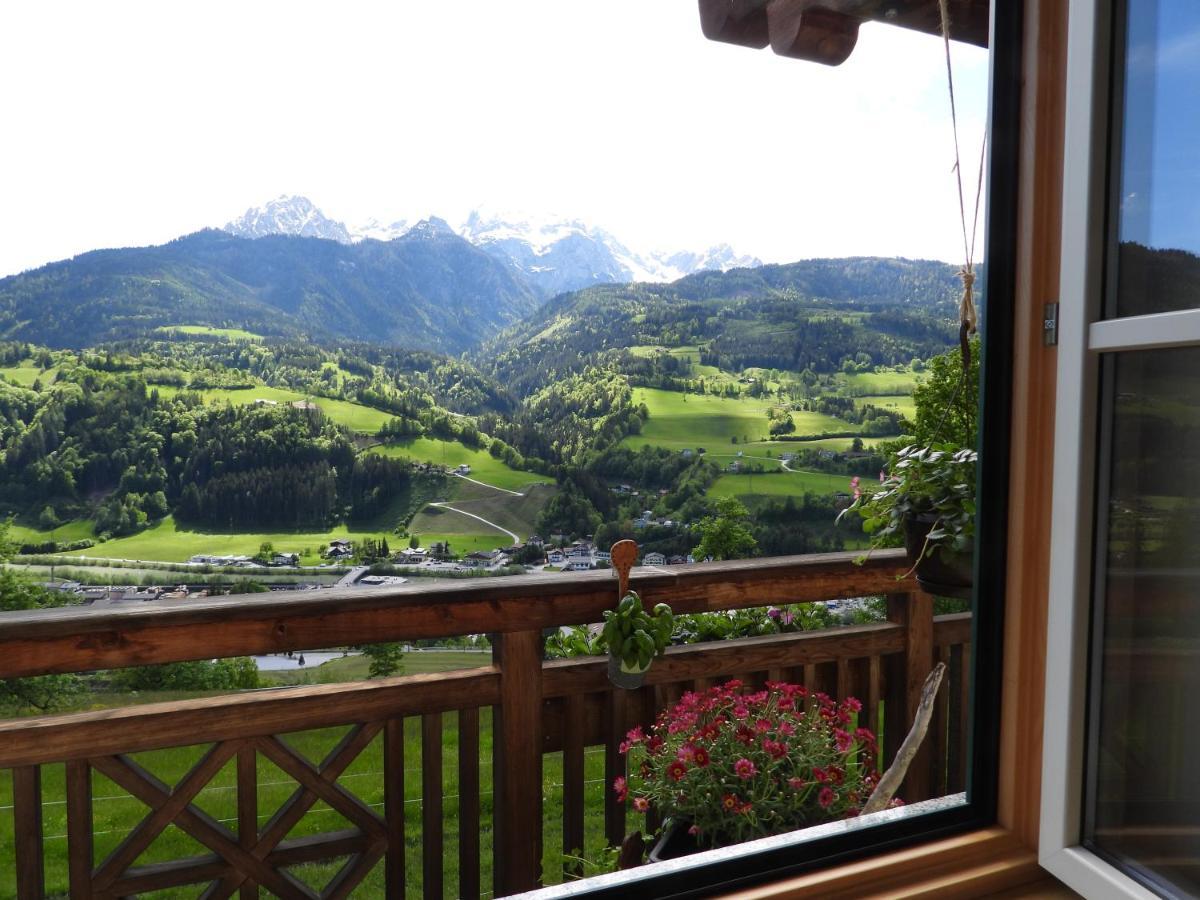 Bio-Bauernhof Einberghof Appartement Pfarrwerfen Buitenkant foto